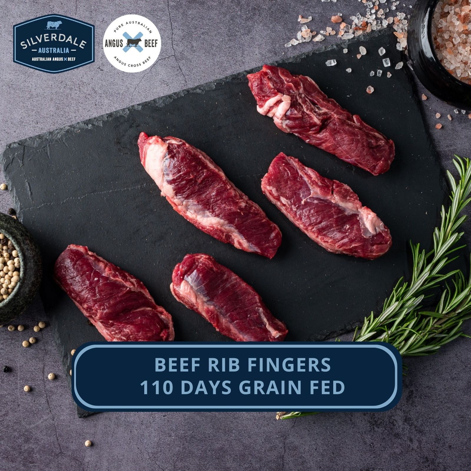 Silverdale Beef Rib Fingers (Intercostals) 110 Days Grain Fed NTUC