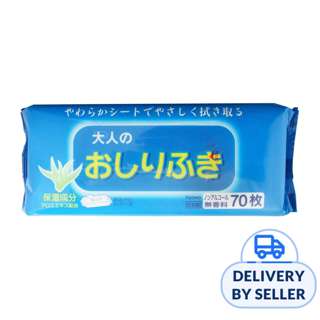 Kyowashiko Adult Wet Wipes Bed Bath Wipes /70 Sheets