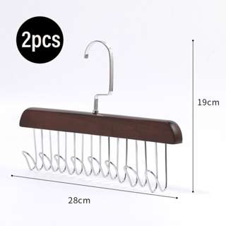Sweet Home Multi Hook Wooden Rack - 8 Hooks (Sepia) Sweet Home Multi Hook Wooden Rack - 8 Hooks (Sepia)