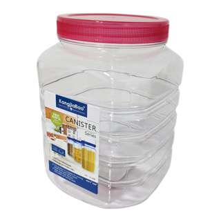 KJB Plastic Food Storage Container 1.7L (Red)