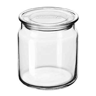 Libbey Classic Glass Food Storage Container Jar 500ml
