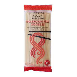 Clearspring Organic Gluten Free 100% Brown Rice Noodles
