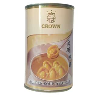 Crown Golden Soup Abalone - 80g 6pcs