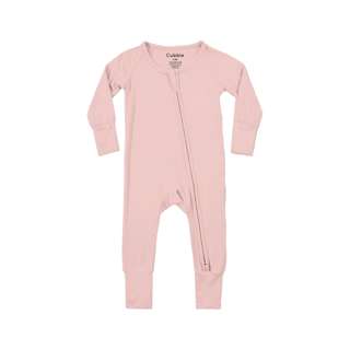 Cubble Bamboo Long Sleeve Sleepsuit Blush Pink 3-6M