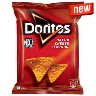 Doritos Nacho cheese flavoured corn chips