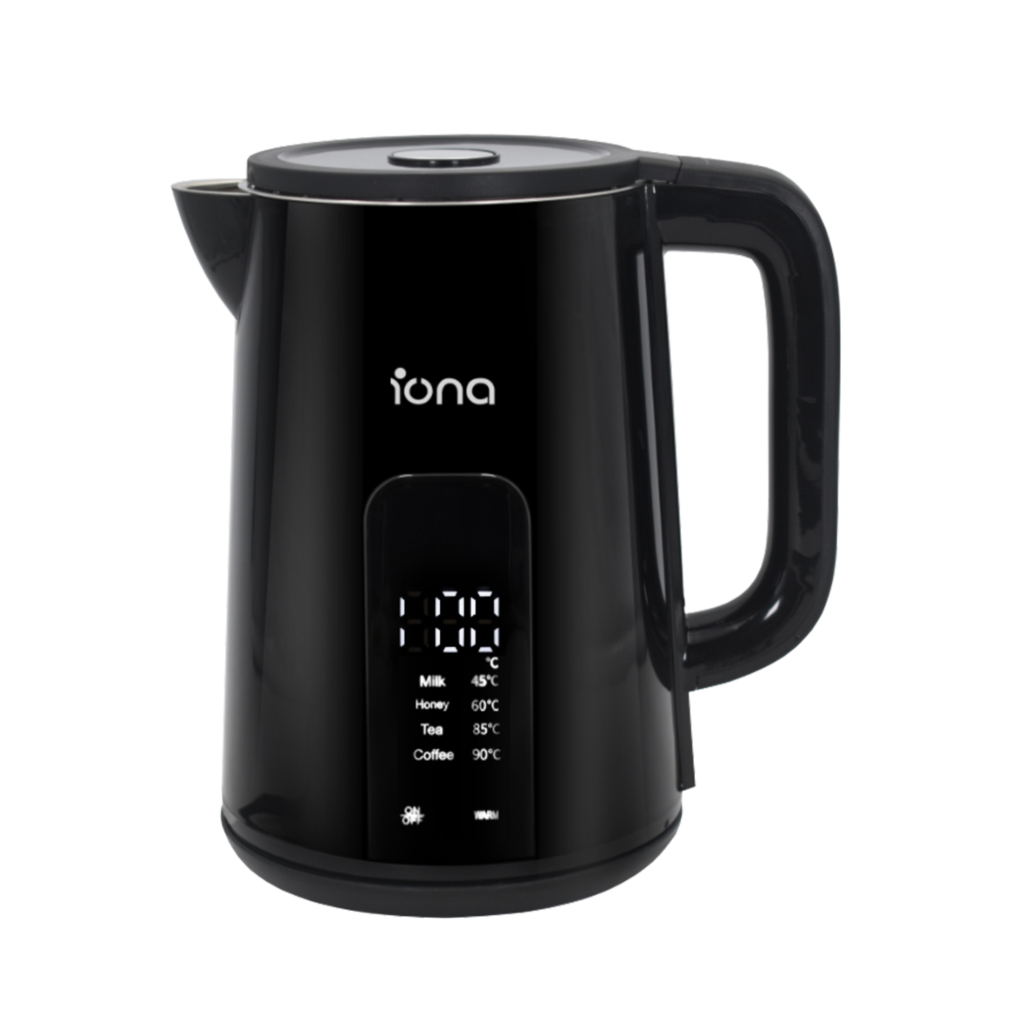 IONA 1.7L Digital Display Cordless Kettle