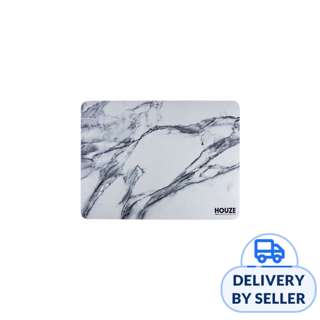 HOUZE Diatomite Ultra Absorbent Dish Mat - Grey Marble
