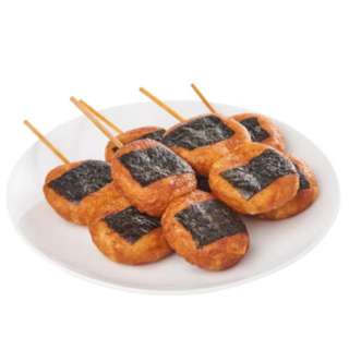 Kirei Frozen Age Mochi Shoyu Soy Seasoned Skewers