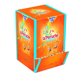 La Perruche Amber Cube Sugar (Individually Wrapped)
