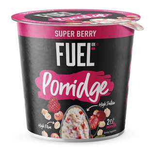 FUEL10K High Protein Oat Porridge Pot - Super Berry