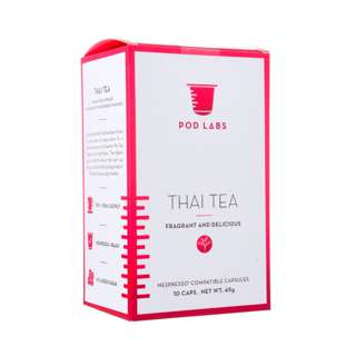 Pod Labs Nespresso Compatible Thai Tea (10 Capsules) Pod Labs Nespresso Compatible Thai Tea (10 Capsules)