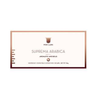 Pod Labs Nespresso Compatible Suprema Arabica  (10 Capsules)