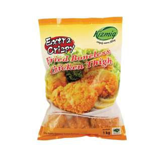 Kizmiq Extra Crispy Fried Boneless Chicken Thigh - Frozen