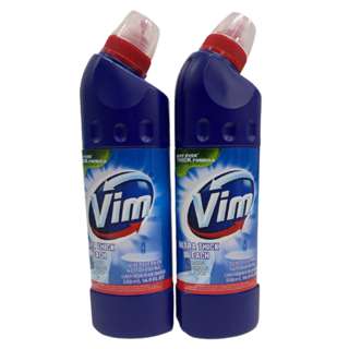 Vim Ultra Thick Bleach TOILET CLEANER Classic 2 x 500ml Pack