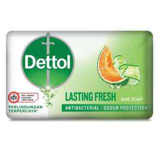 Dettol Antibacterial HoneyDew+ Cucumber BarSoap-Lasting Fresh