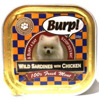 Burp Wild Sardines With Chicken