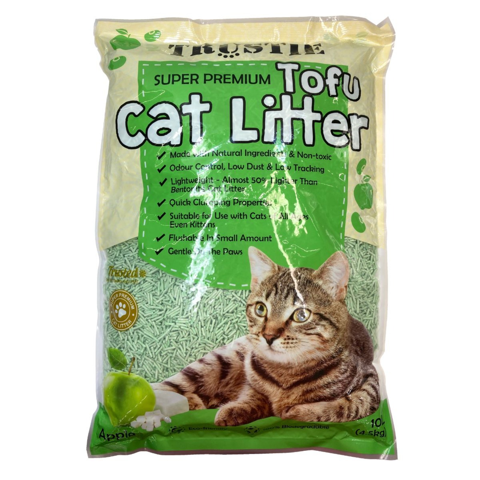 Trustie Super Premium Cat Litter- Tofu (Apple) | NTUC FairPrice