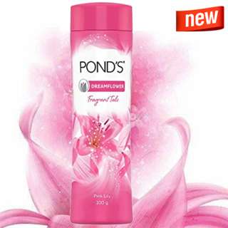 Pond's Dreamflower Pink Lily Fragrant Talc