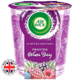 Airwick Candle Infused with Natural Essential Oil Winter Berr