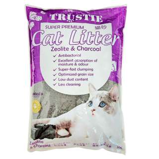 Trustie Super Premium Cat Sand (Zeolite & Charcoal)