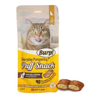 Burp Everyday Pamper Puff Snack(Hairball Control)
