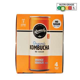 Remedy Organic Kombucha - Orange Squeeze Remedy Organic Kombucha - Orange Squeeze