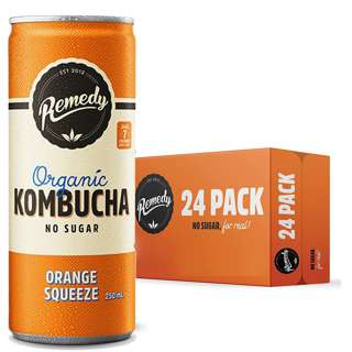 Remedy Organic Kombucha - Orange Squeeze