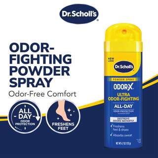 Dr Scholls OdorX Ultra Odor Fighting Spray Powder