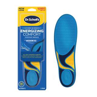 Dr. Scholl's Energizing Comfort Massaging Gel Insoles Women