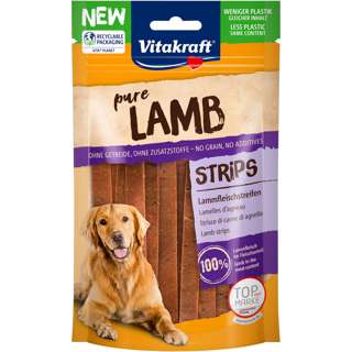 Vitakraft Pure Dog Treats - Lamb Strips