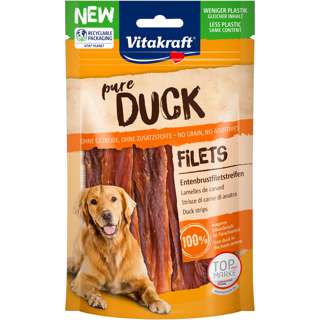Vitakraft Pure Dog Treats - Duck Fillet