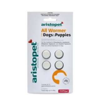 Aristopet All Wormer Tablets 4S Aristopet All Wormer Tablets 4S