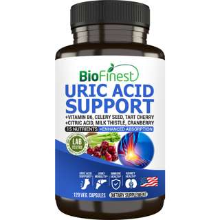 Biofinest Uric Acid Gout Cleanse Celery Seed Joint Supplement