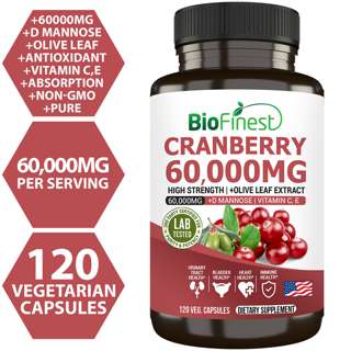 Biofinest Cranberry 60000mg D Mannose Bladder Supplement