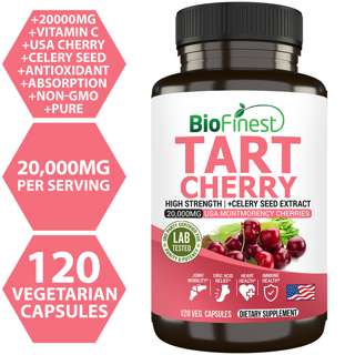 Biofinest Tart Cherry 20000mg Uric Acid Gout Joint Supplement