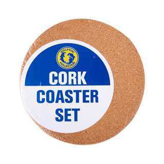 Dolphin Collection Cork Coaster - 2Pcs Set Round