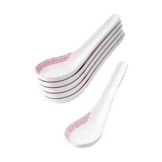 Orient Orient Porcelain Spoon 12Cm (Rose)-6pcs