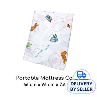 My Bunny Friend Portable Mattress Cover (Bunny Party)