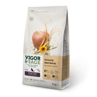 Vigor & Sage Ginseng Well-Being - Chicken For Cat