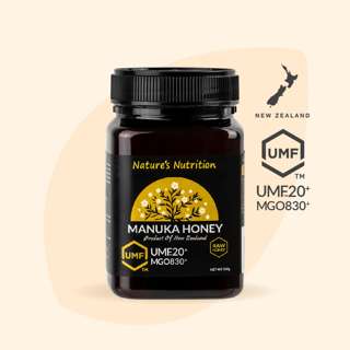 Nature's Nutrition Manuka Honey UMF 20+