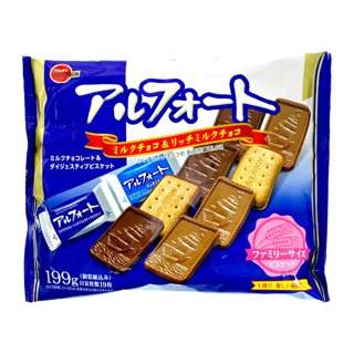 BOURBON Alfort Chocolate Biscuit Family Size BOURBON Alfort Chocolate Biscuit Family Size
