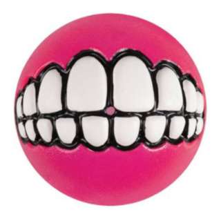 Rogz Grinz Ball - Pink (Medium D6.5cm)