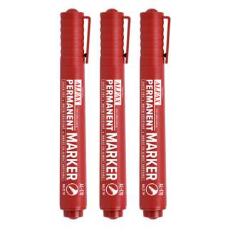 Alfax AL170 Permanent Marker Bullet Tip - Red