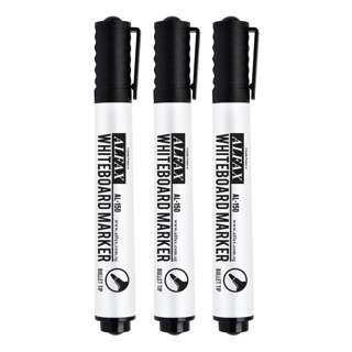 Alfax AL150 Whiteboard Marker Bullet Tip - Black