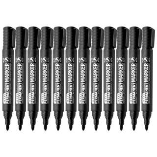 Alfax AL170 Permanent Marker Bullet Tip - Black