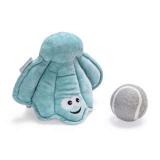 Beeztees Plush Dog Toy Hide & Seek Shell