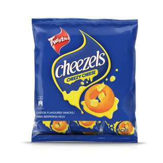 Cheezels Soft Cheesy Cheese Ring Snack Family Pack 8S