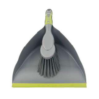 Steve & Leif Mini Dustpan and Brush (Dark Grey)