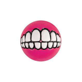 Rogz Grinz Ball - Pink (Small) D4.9cm