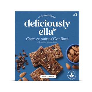 Deliciously Ella - Cacao And Almond Oat Bars Multipack Deliciously Ella - Cacao And Almond Oat Bars Multipack